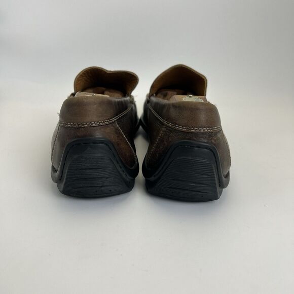ECCO Classic Moc 2.0 Loafers Men Sz 10-10.5 EU 44 Brown Leather Slip-on Drivers main image 4